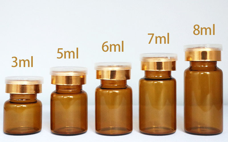 Pharmaceutical Amber Tubular Glass Vial for Biologics